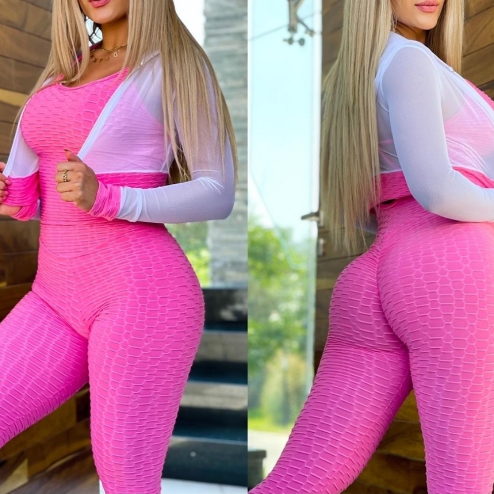Women's Backless Jumpsuit Outfit Set